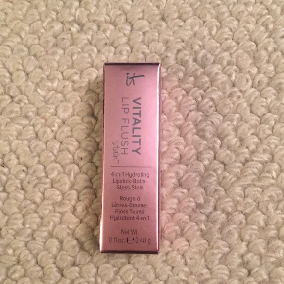 IT Cosmetics Vitality Lip Flush Lipstick Stain - Picture 1 of 4
